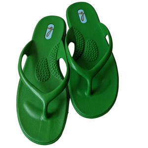 NEW S small 5 6 OKAB Emerald Green sandals flip-flops summer made in USA